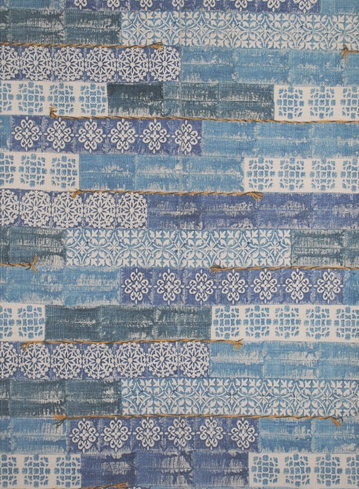 PERU - BLOCK PRINTED RUG - ART AVENUE