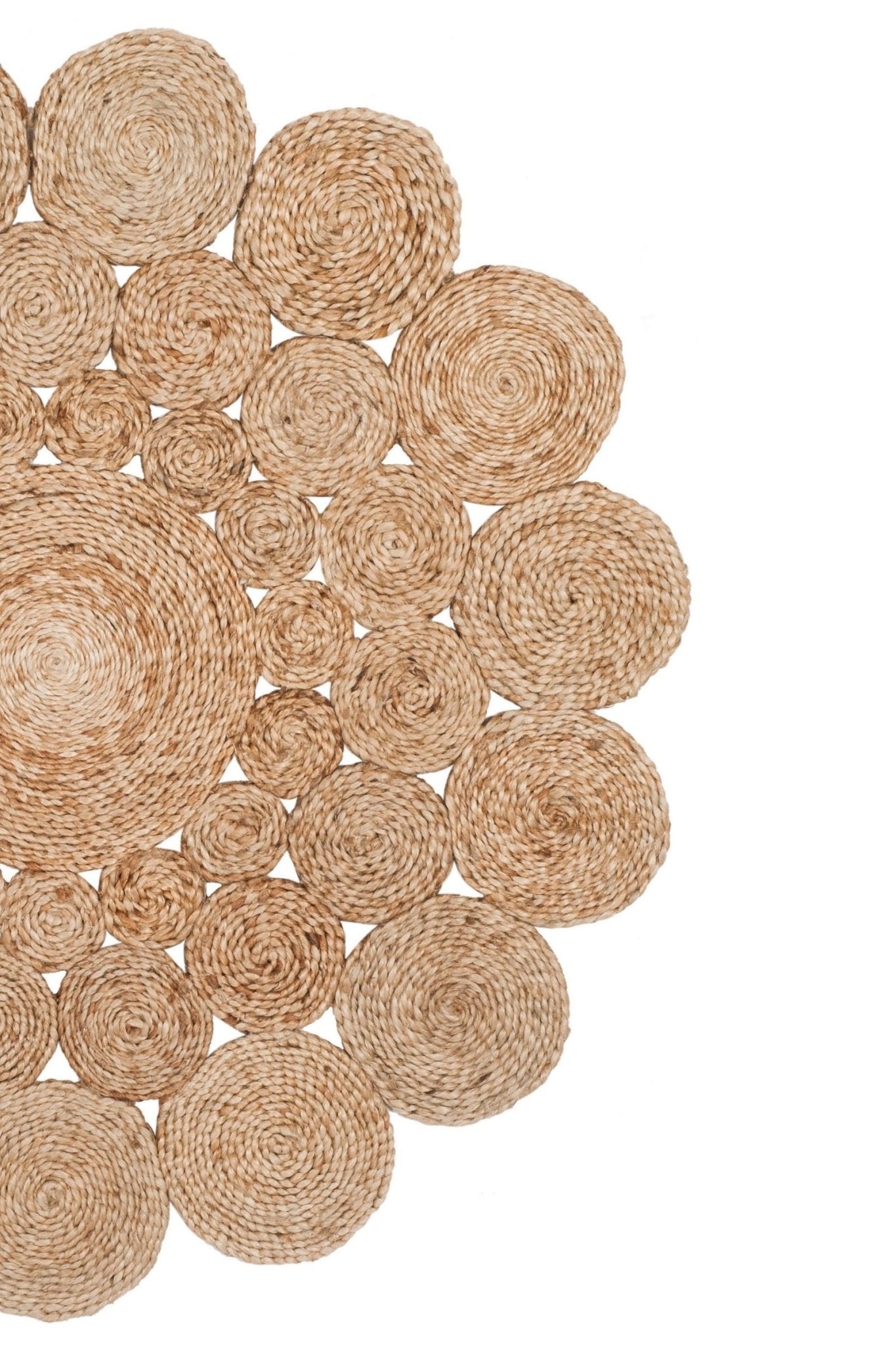 PETUNIA - ROUND JUTE RUG - ART AVENUE