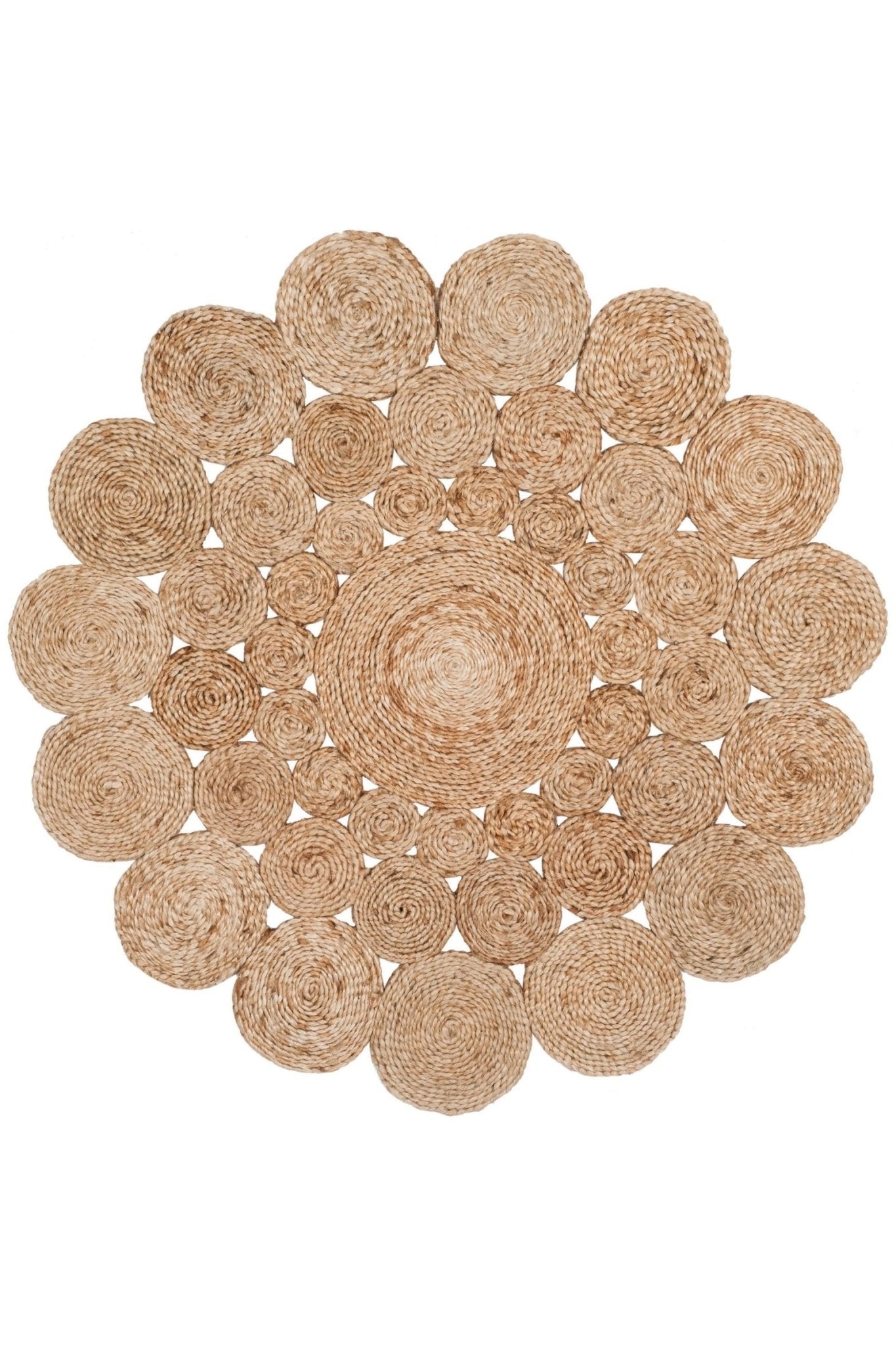 PETUNIA - ROUND JUTE RUG - ART AVENUE