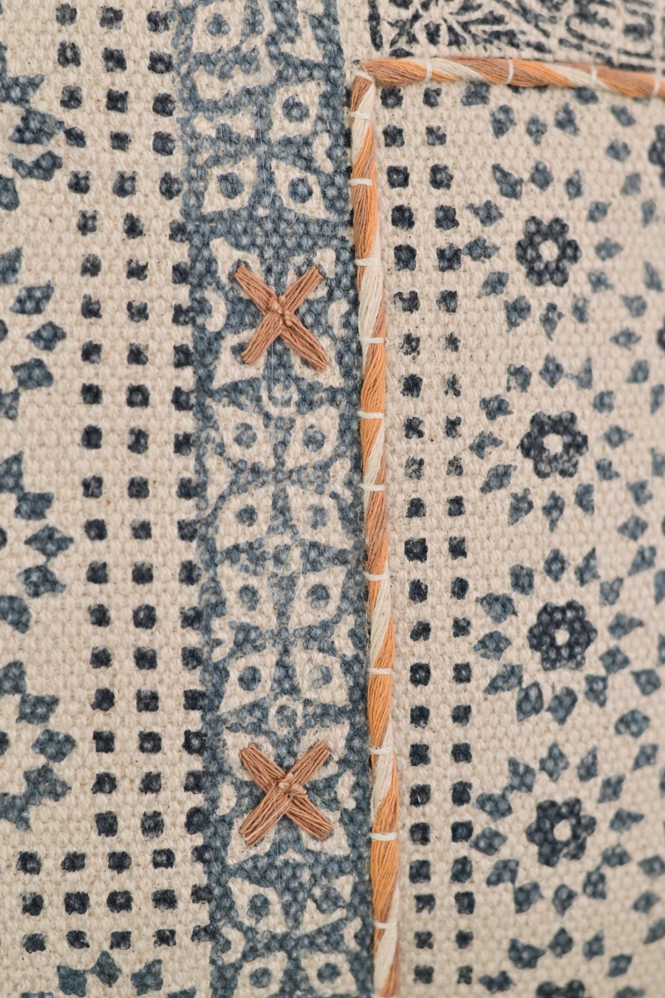 PORTUGAL - SQUARE CUSHION COVER - BLUE - ART AVENUE