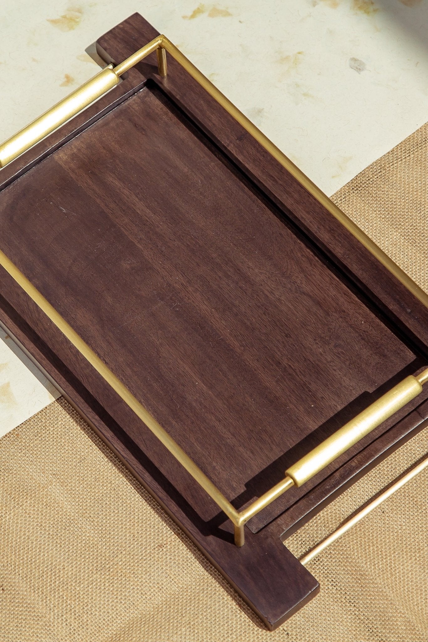 RENOVATIO WOODEN TRAY - ART AVENUE