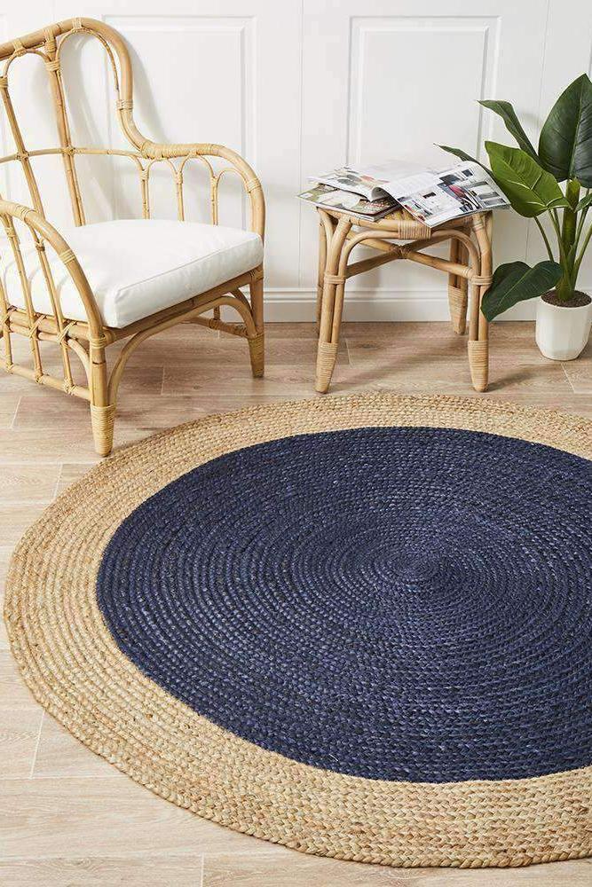 ZENNY - ROUND JUTE RUG - ART AVENUE