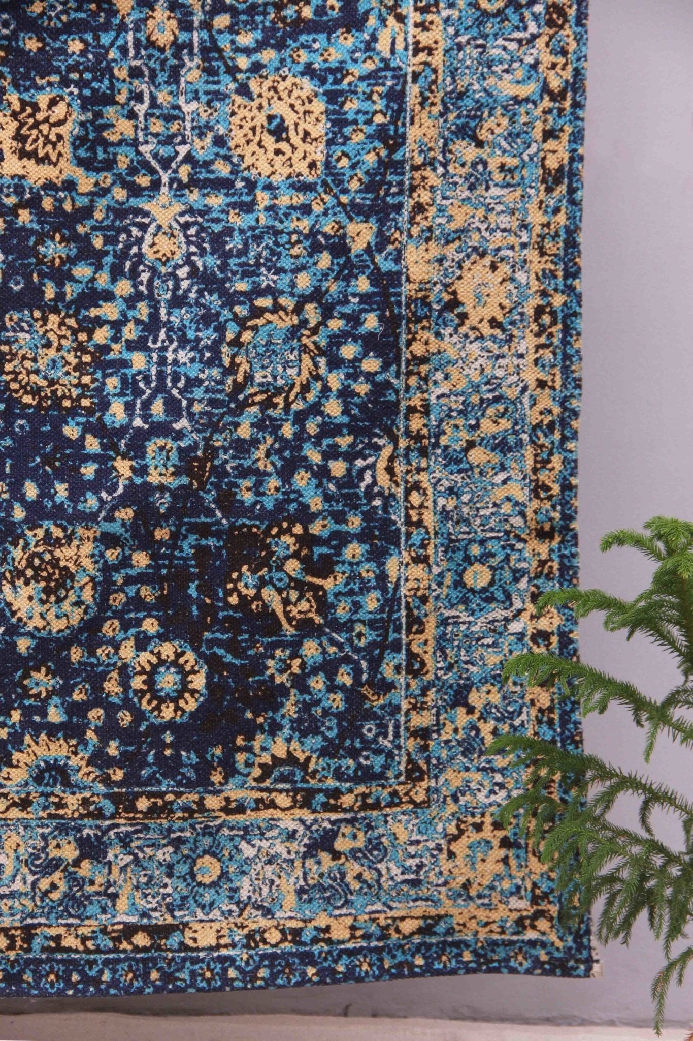 SABOTAGE - PRINTED COTTON RUG - ART AVENUE