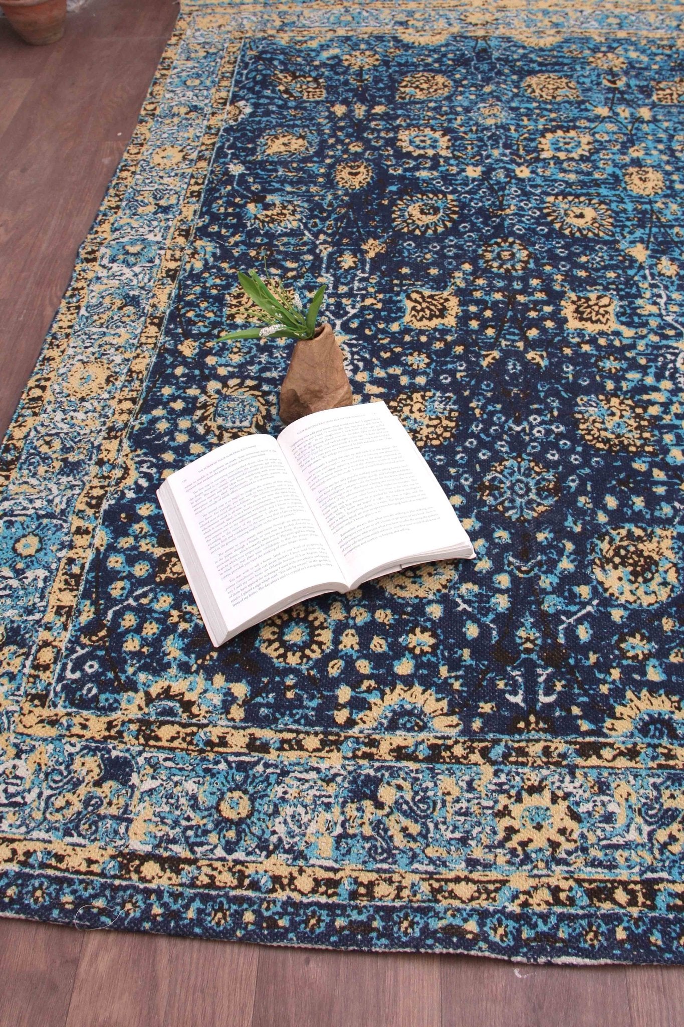 SABOTAGE - PRINTED COTTON RUG - ART AVENUE