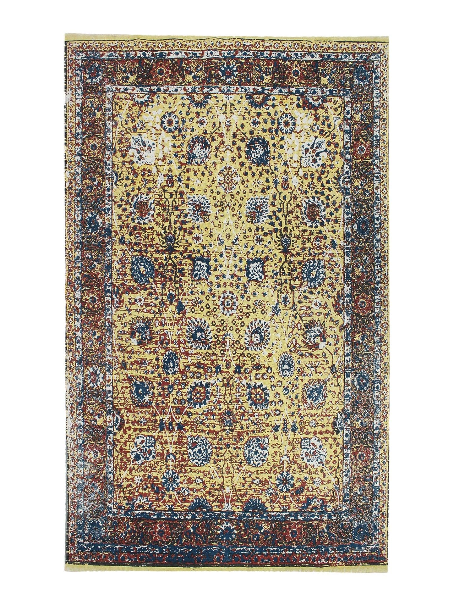 SACRIFICE - PRINTED RUG - MAROON - ART AVENUE