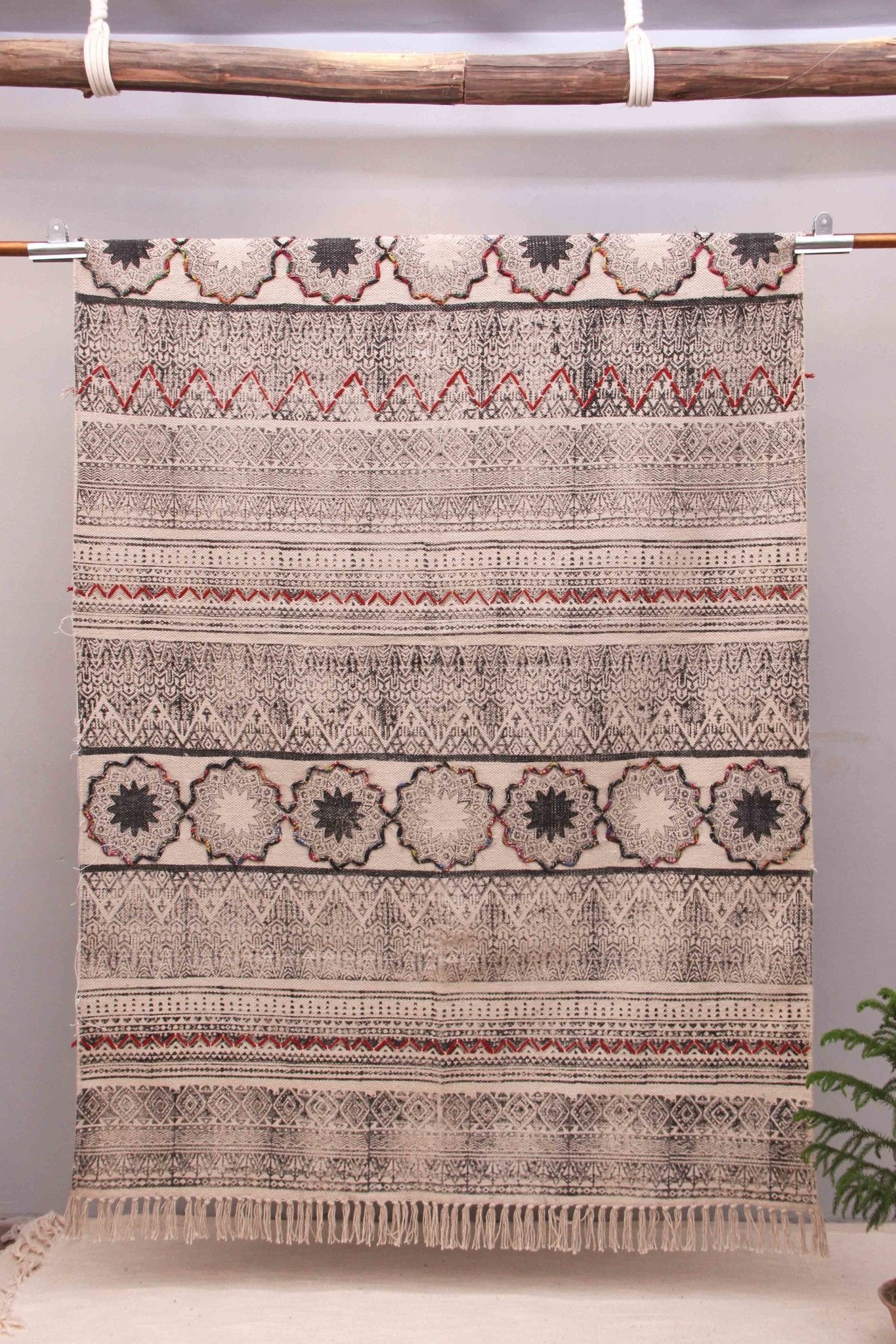 SAFETY - BLOCK PRINTED RUG - ART AVENUE