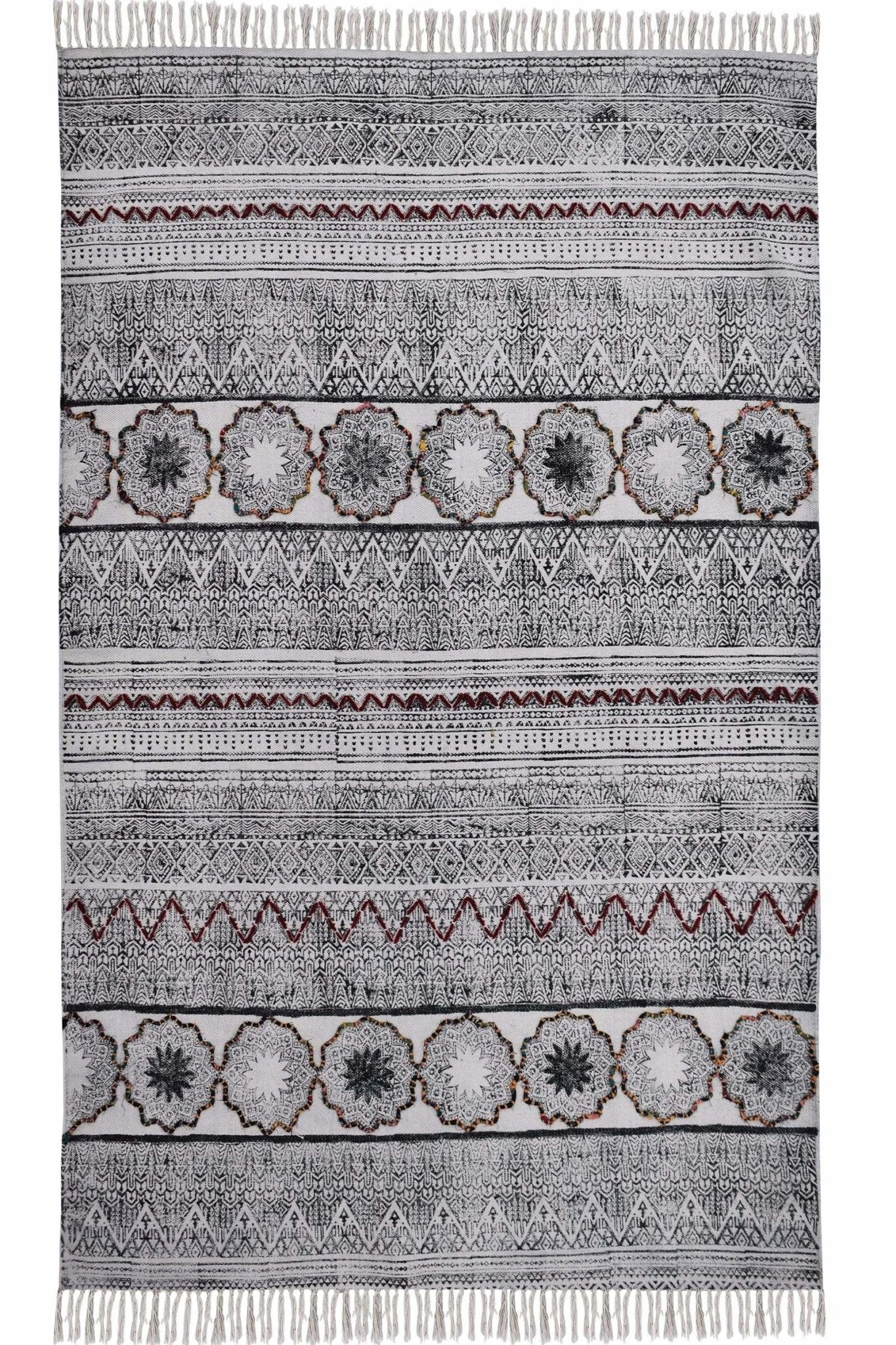 SAFETY - BLOCK PRINTED RUG - ART AVENUE