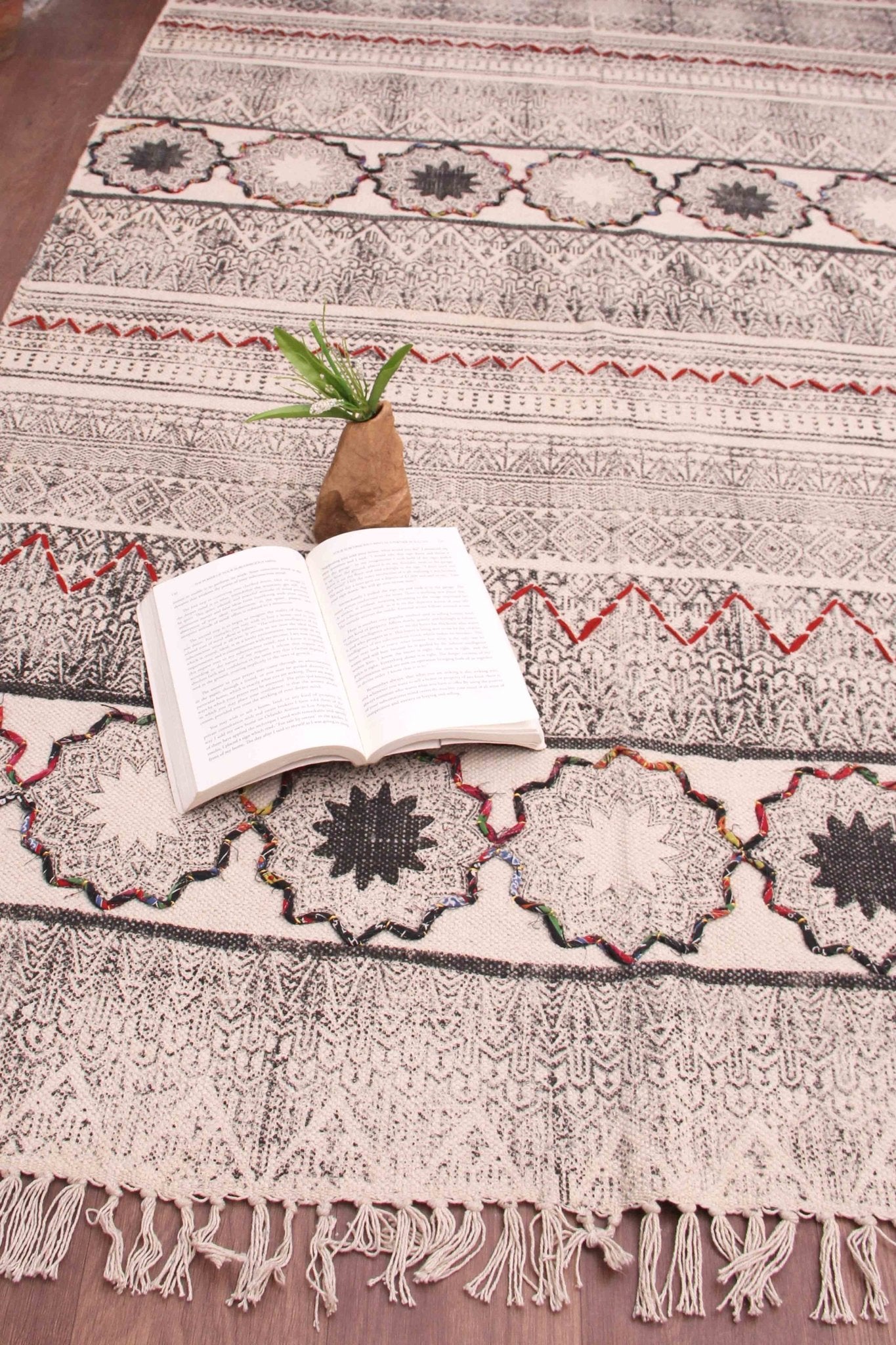 SAFETY - BLOCK PRINTED RUG - ART AVENUE