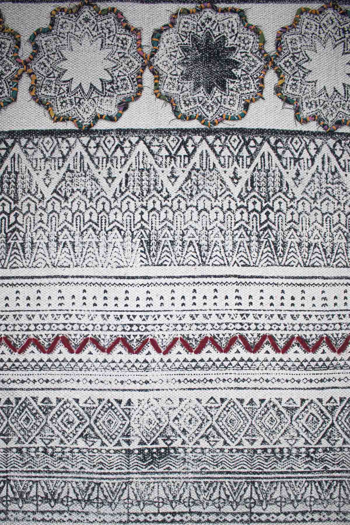 SAFETY - BLOCK PRINTED RUG - ART AVENUE