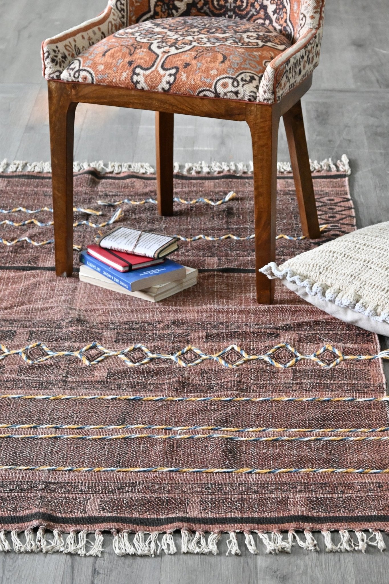 SELECTIVE - BLOCK PRINTED RUG - ART AVENUE