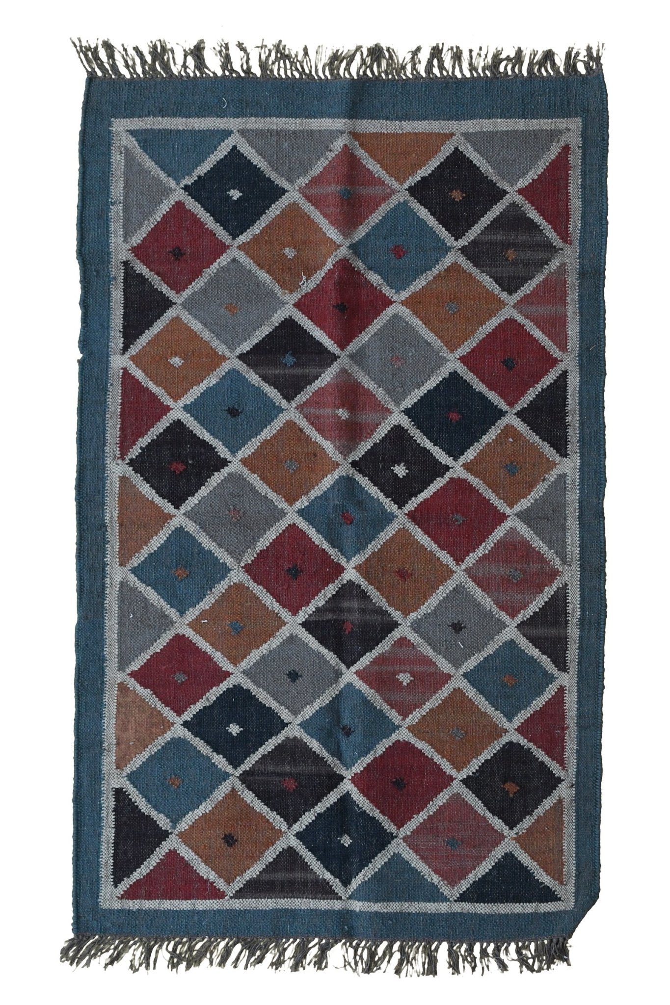 Sophia handwoven kilim rug — multicolour handmade in Jaipur