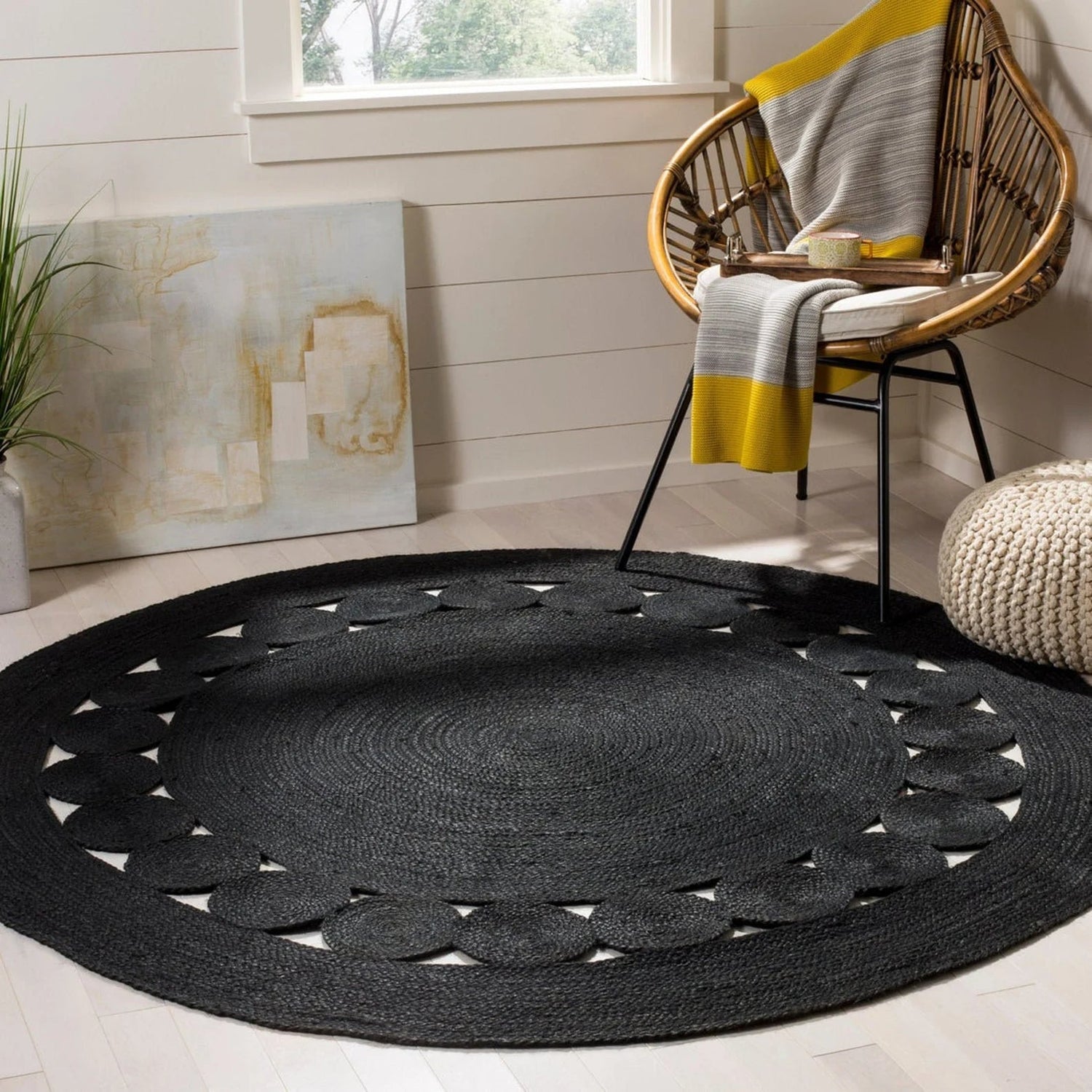 STATIC - ROUND JUTE RUG - ART AVENUE