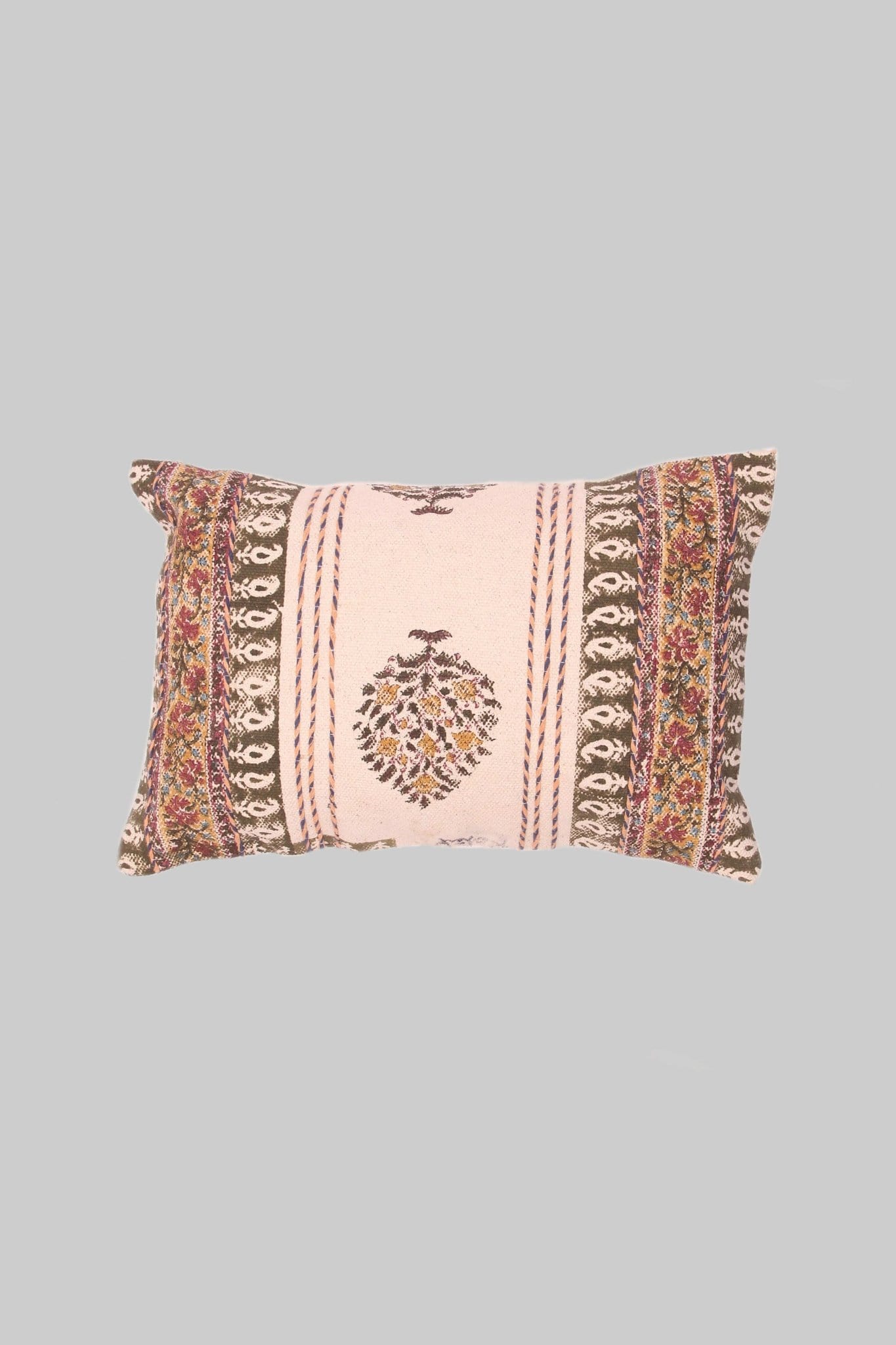 TREE - LUMBAR CUSHION COVER -IVORY - ART AVENUE