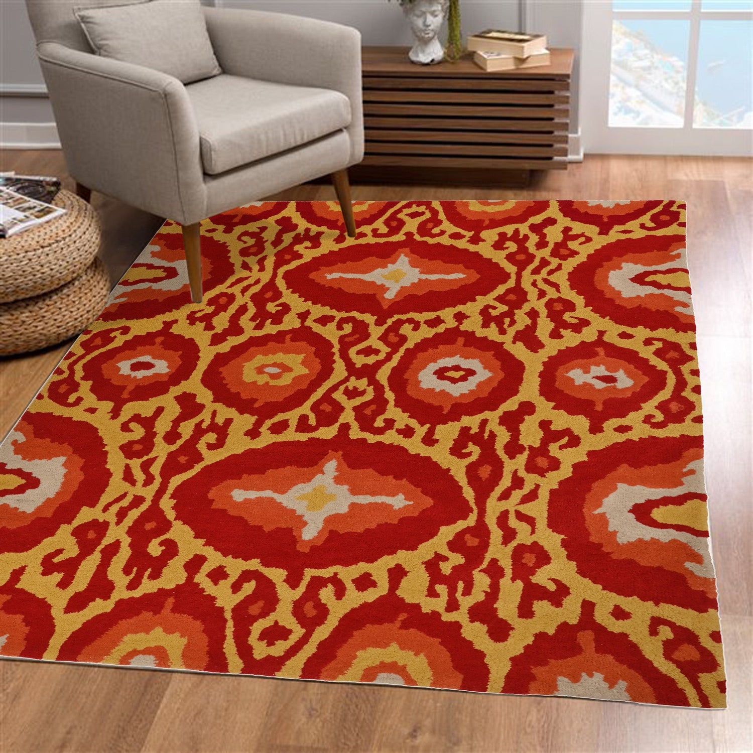 VANINA HANDTUFTED WOOL CARPET - ART AVENUE