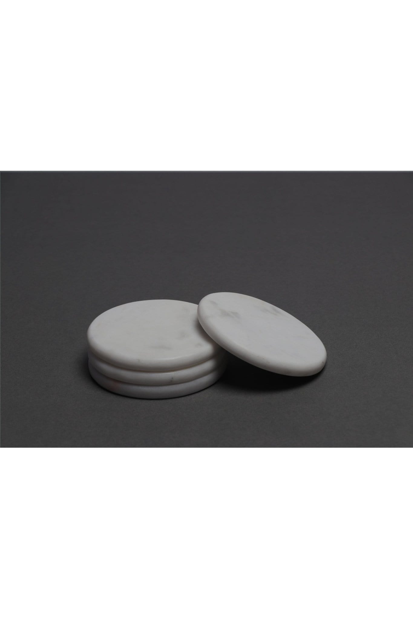 VECTOR - MARBLE COASTER - WHITE - ART AVENUE