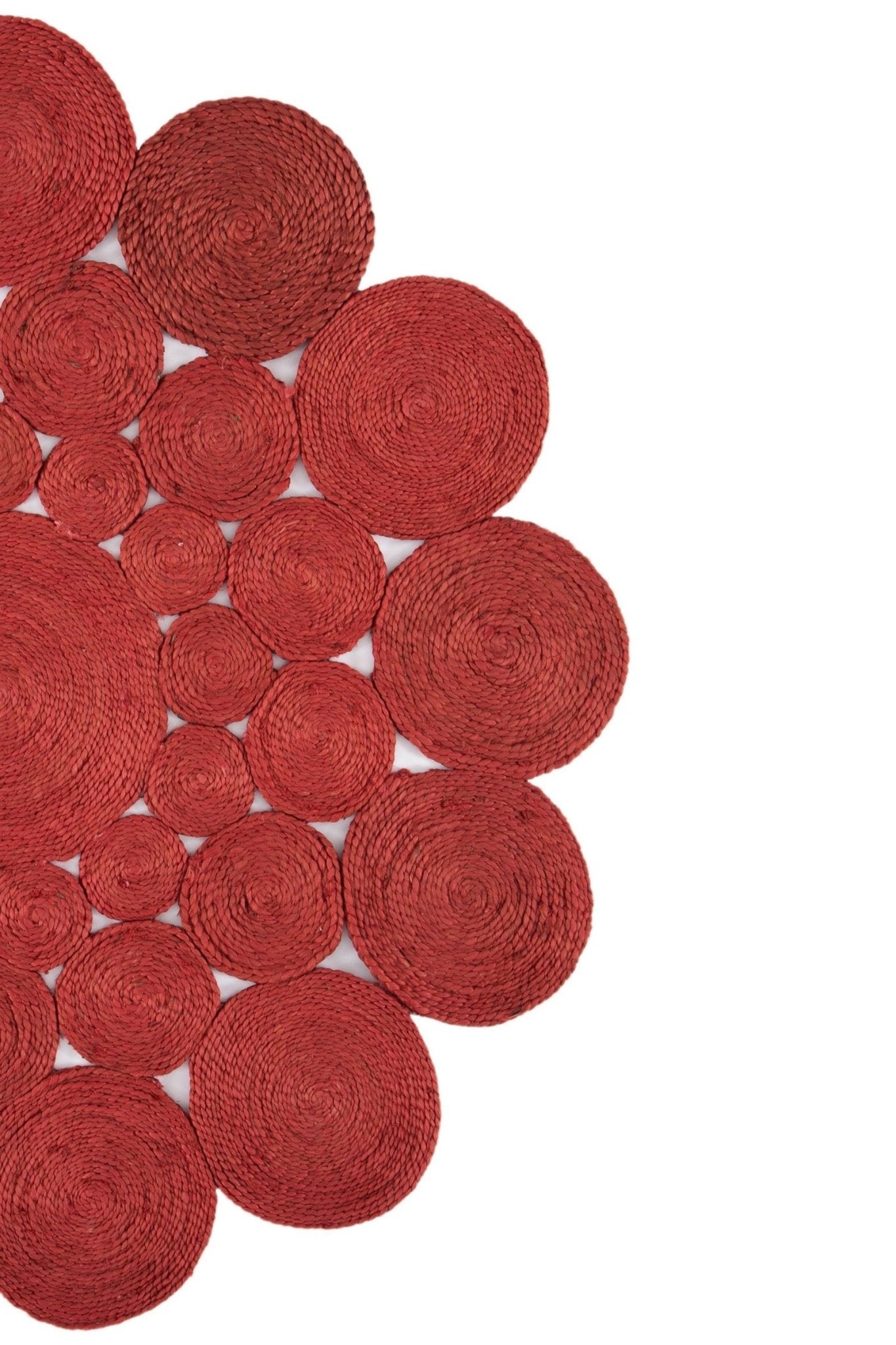 ZINNIA - ROUND JUTE RUG - ART AVENUE