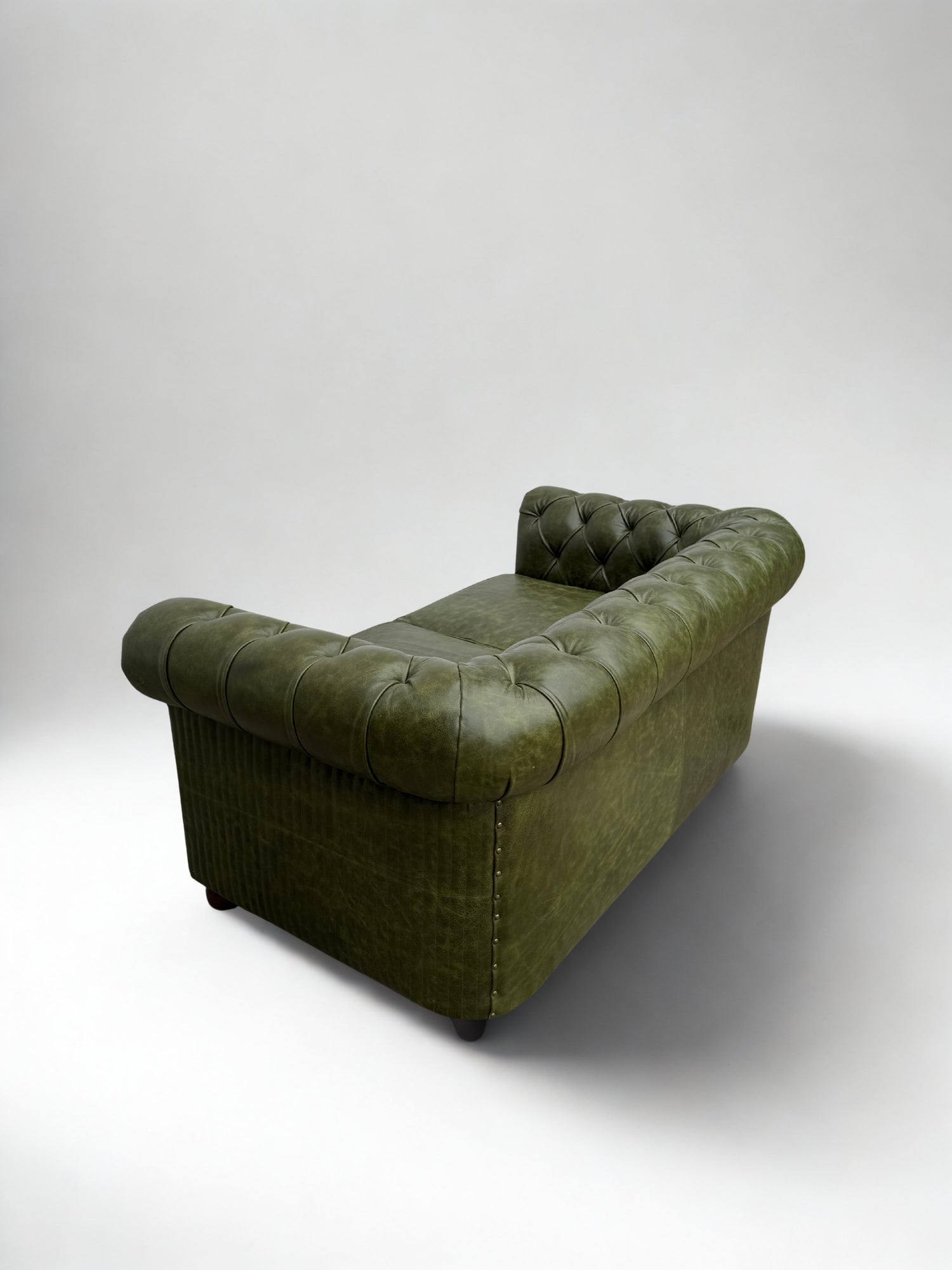 ELEANOR LEATHER CHESTERFIELD SOFA