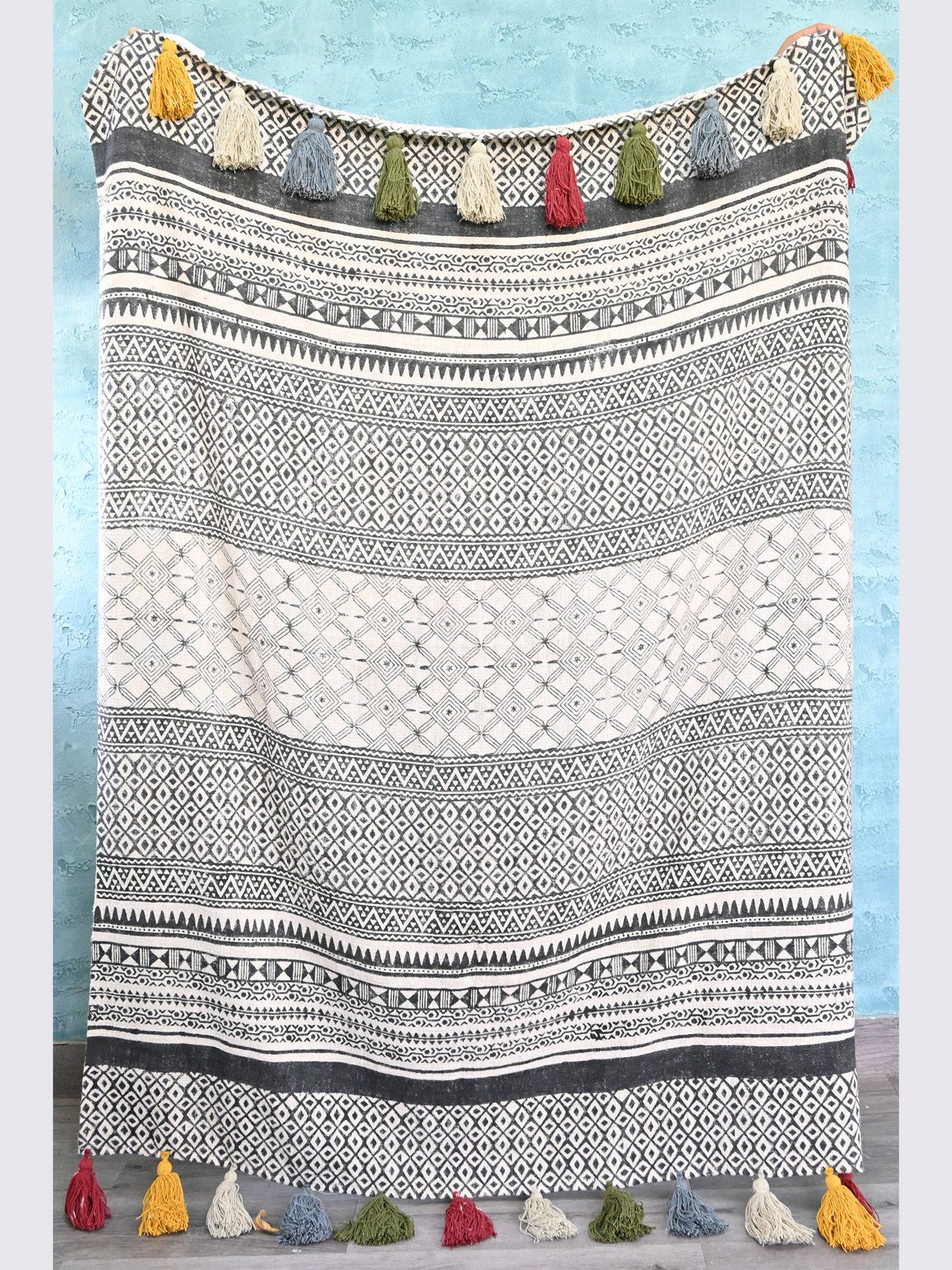 Elara - BLOCK PRINTED THROW