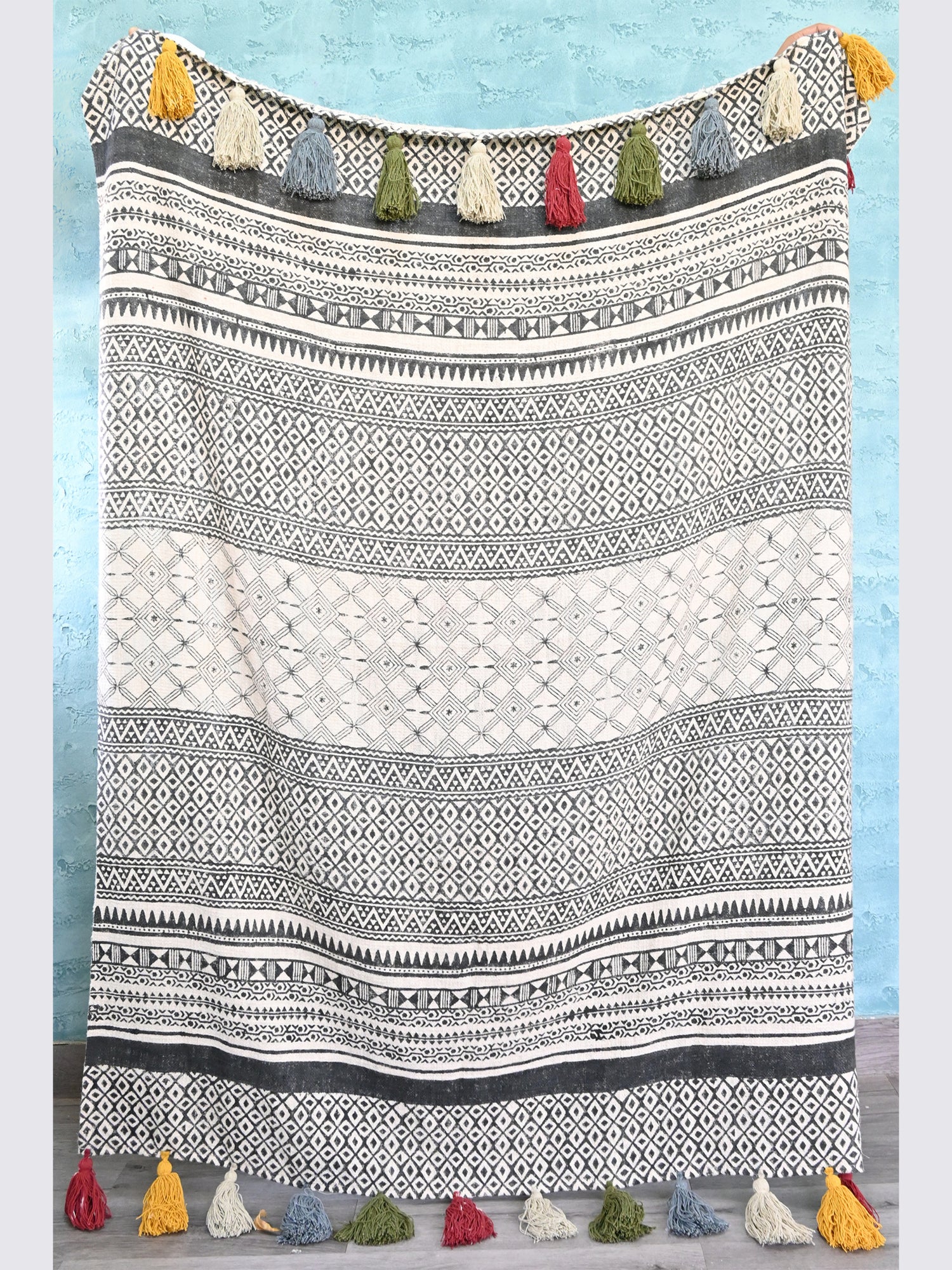 Elara - BLOCK PRINTED THROW