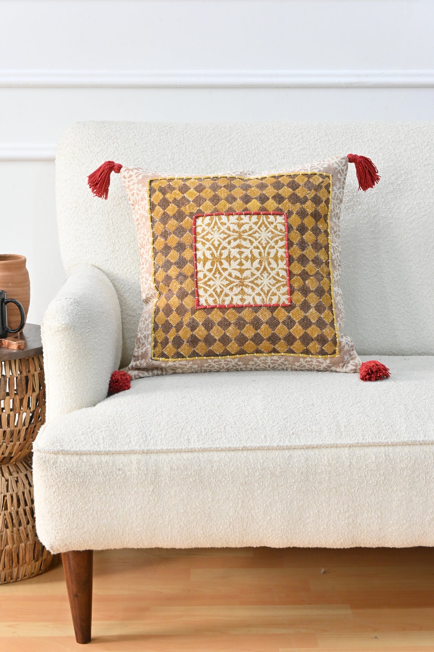 Ochra - SQUARE CUSHION COVER