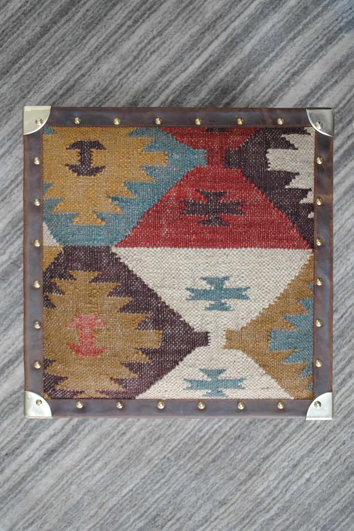 Pushkar Kilim Campaign Stool