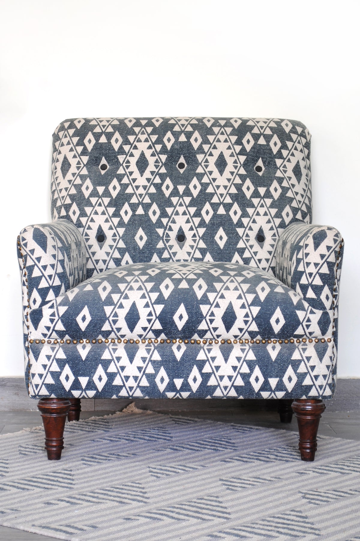 Marwar Lounge Chair by Art Avenue, handmade to order in India — image 1 of 11