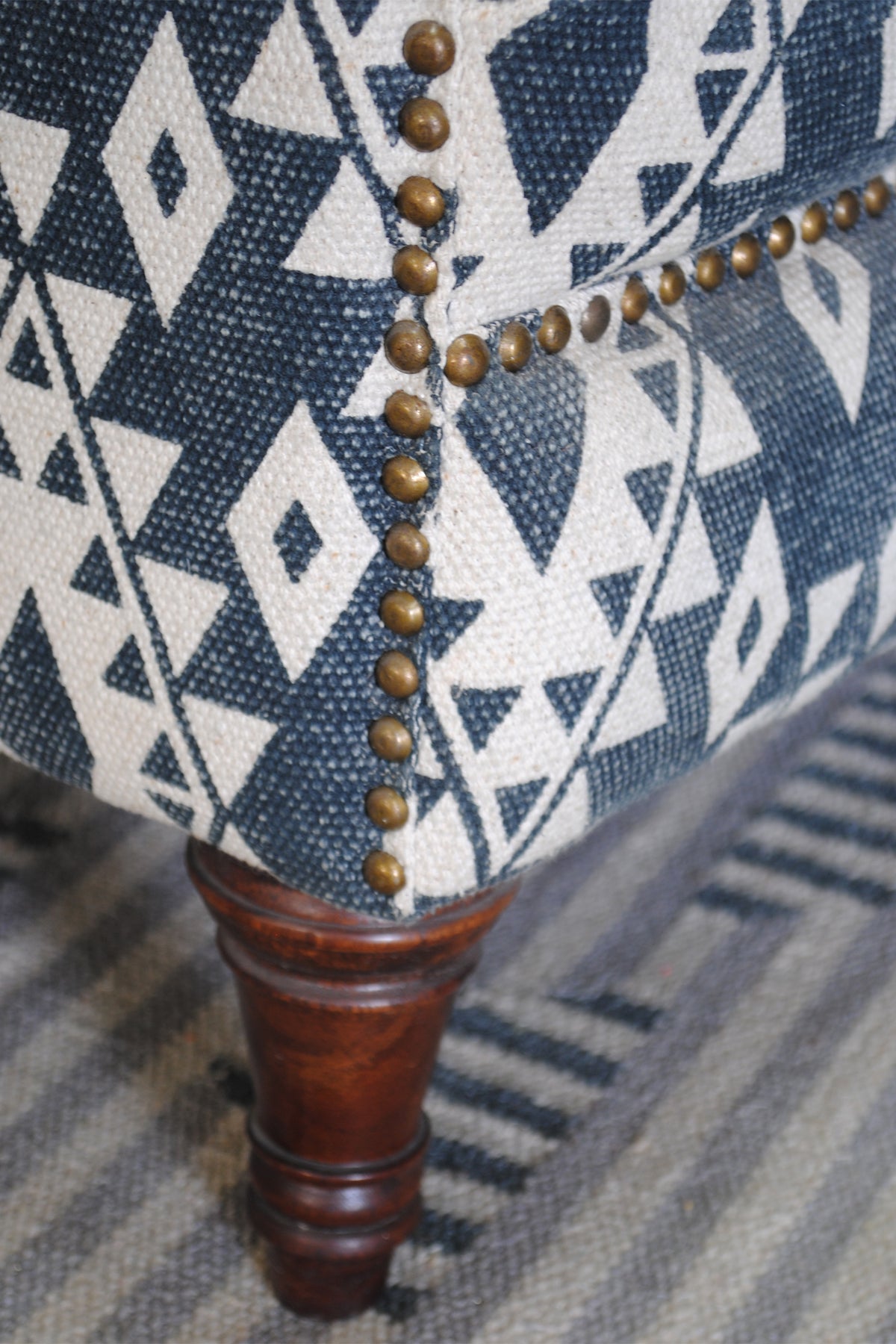 Marwar Lounge Chair by Art Avenue, handmade to order in India — image 6 of 11