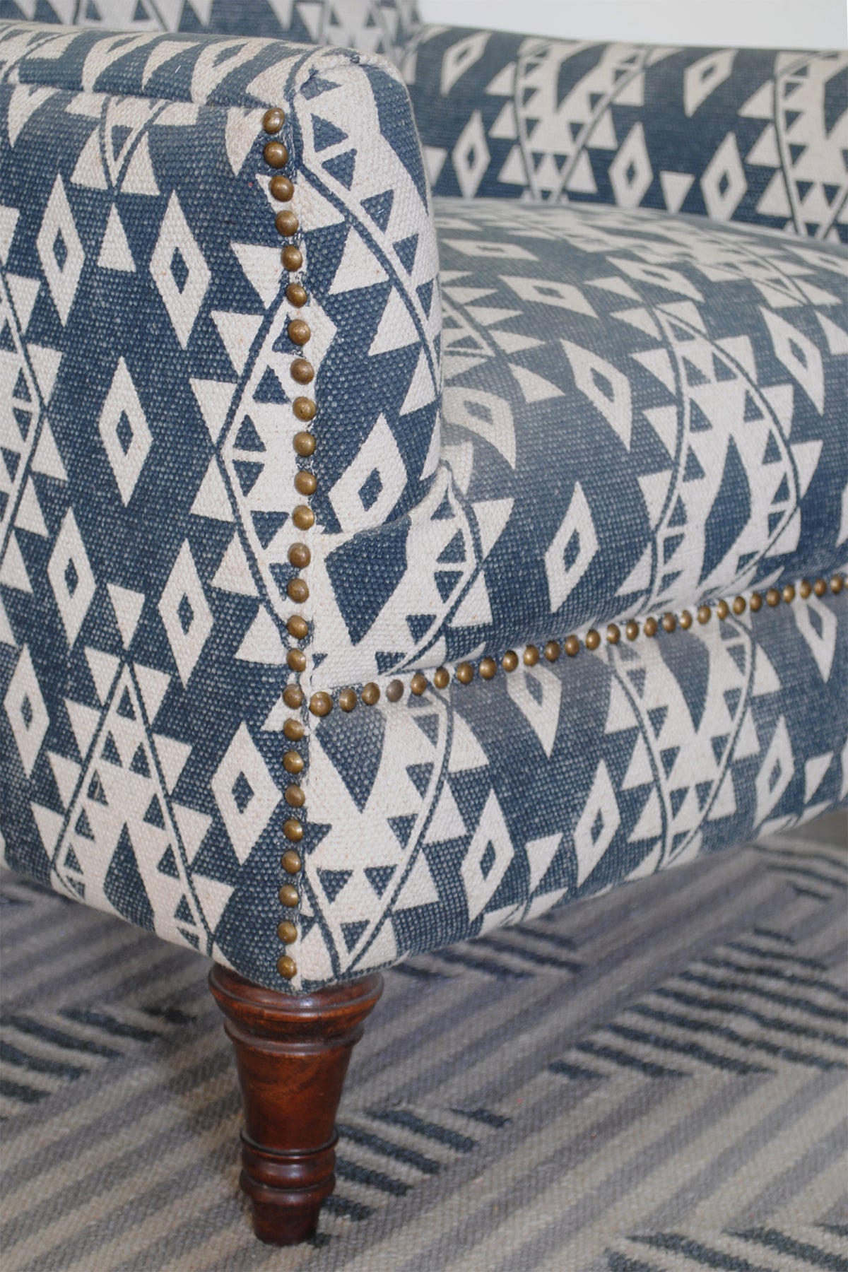 Marwar Lounge Chair by Art Avenue, handmade to order in India — image 7 of 11