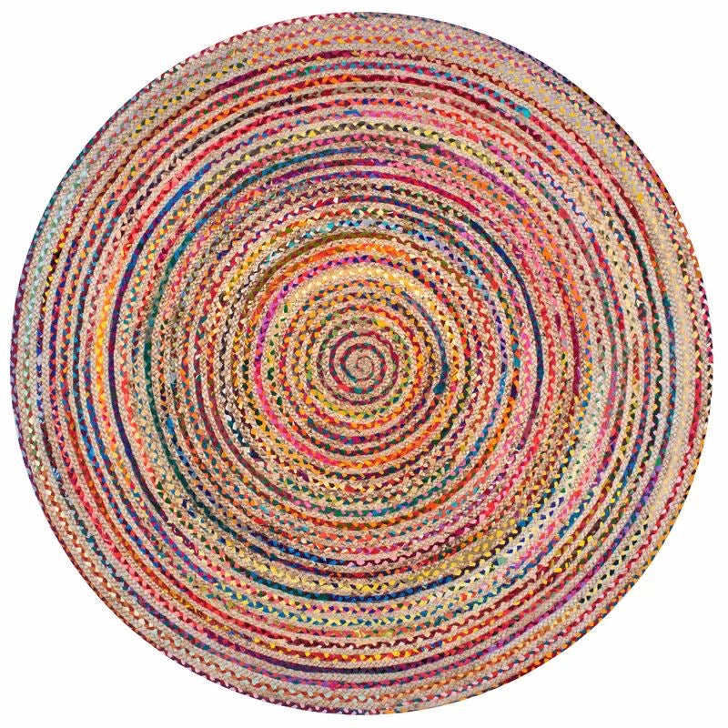 BELEZZA - ROUND JUTE CHINDI RUG
