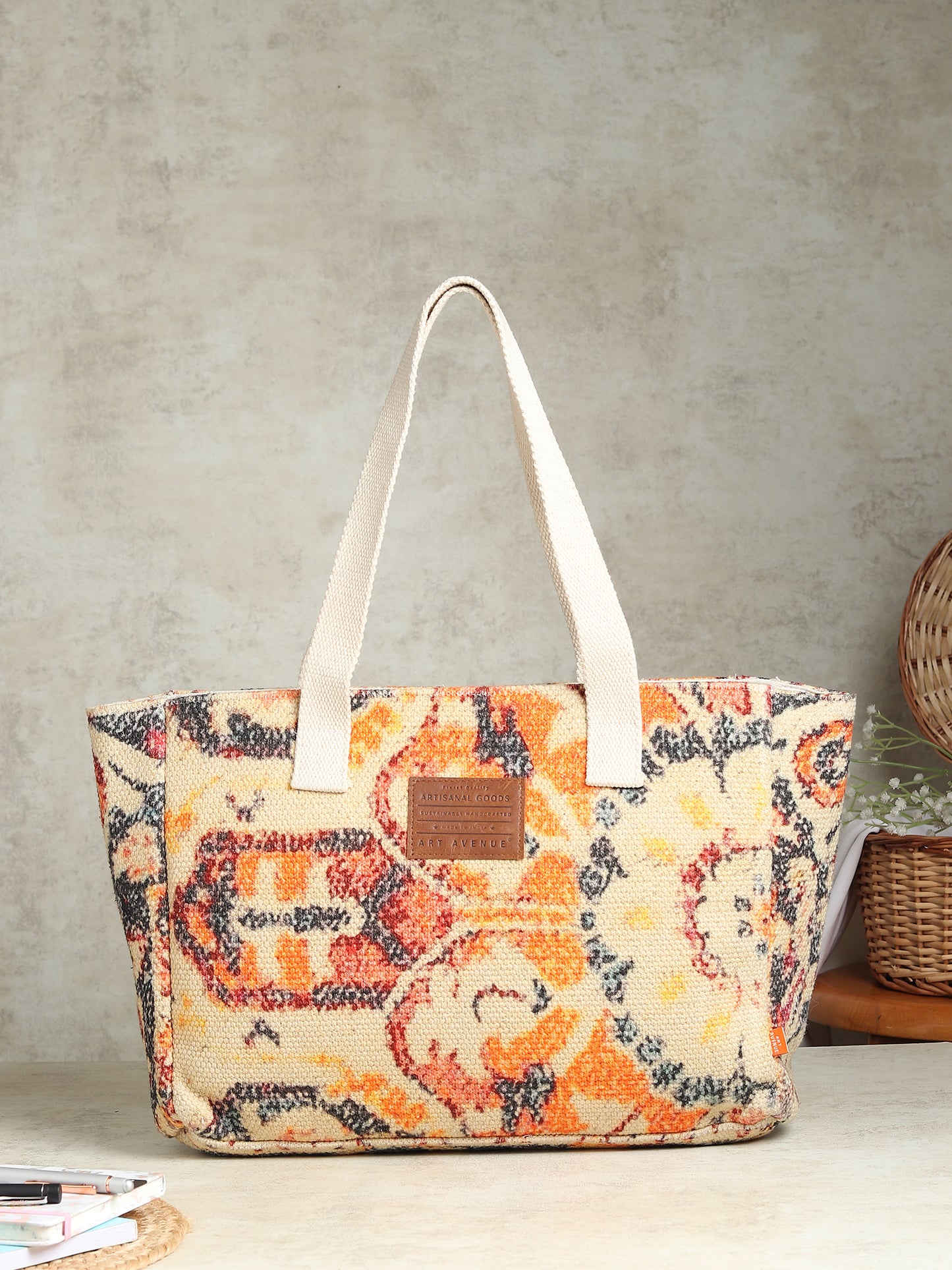 Faburra - DIGITAL PRINTED COTTON TOTE BAG