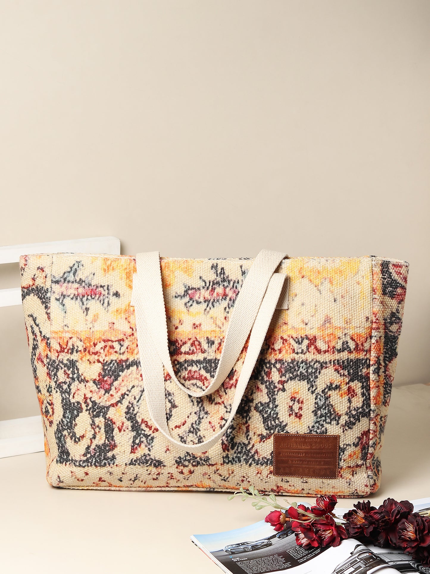 Elanora - DIGITAL PRINTED COTTON TOTE BAG