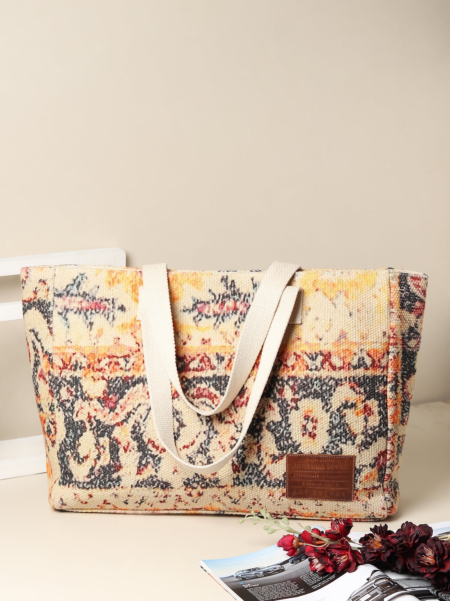 Elanora - DIGITAL PRINTED COTTON TOTE BAG