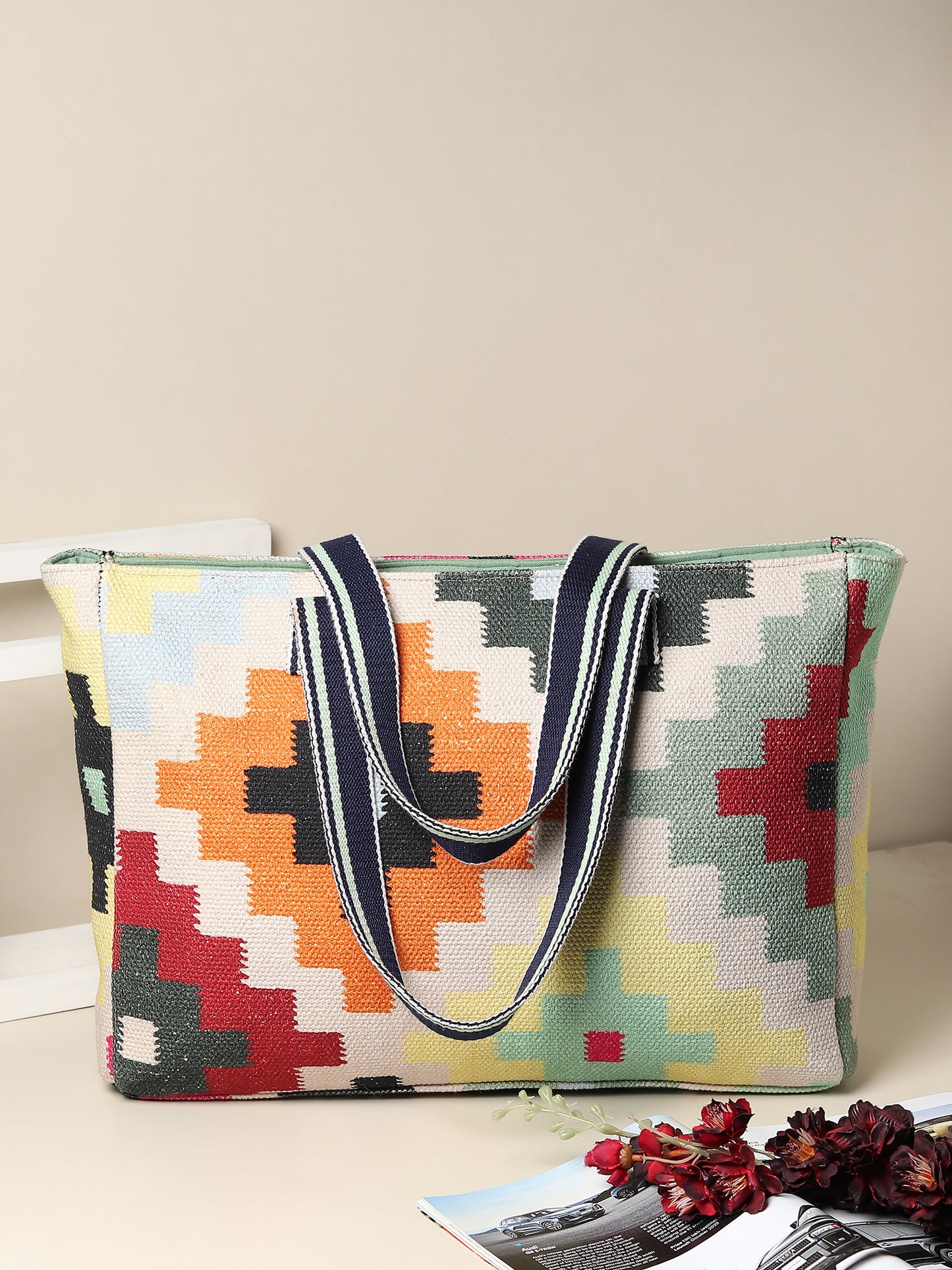 Velisse - DIGITAL PRINTED COTTON TOTE BAG