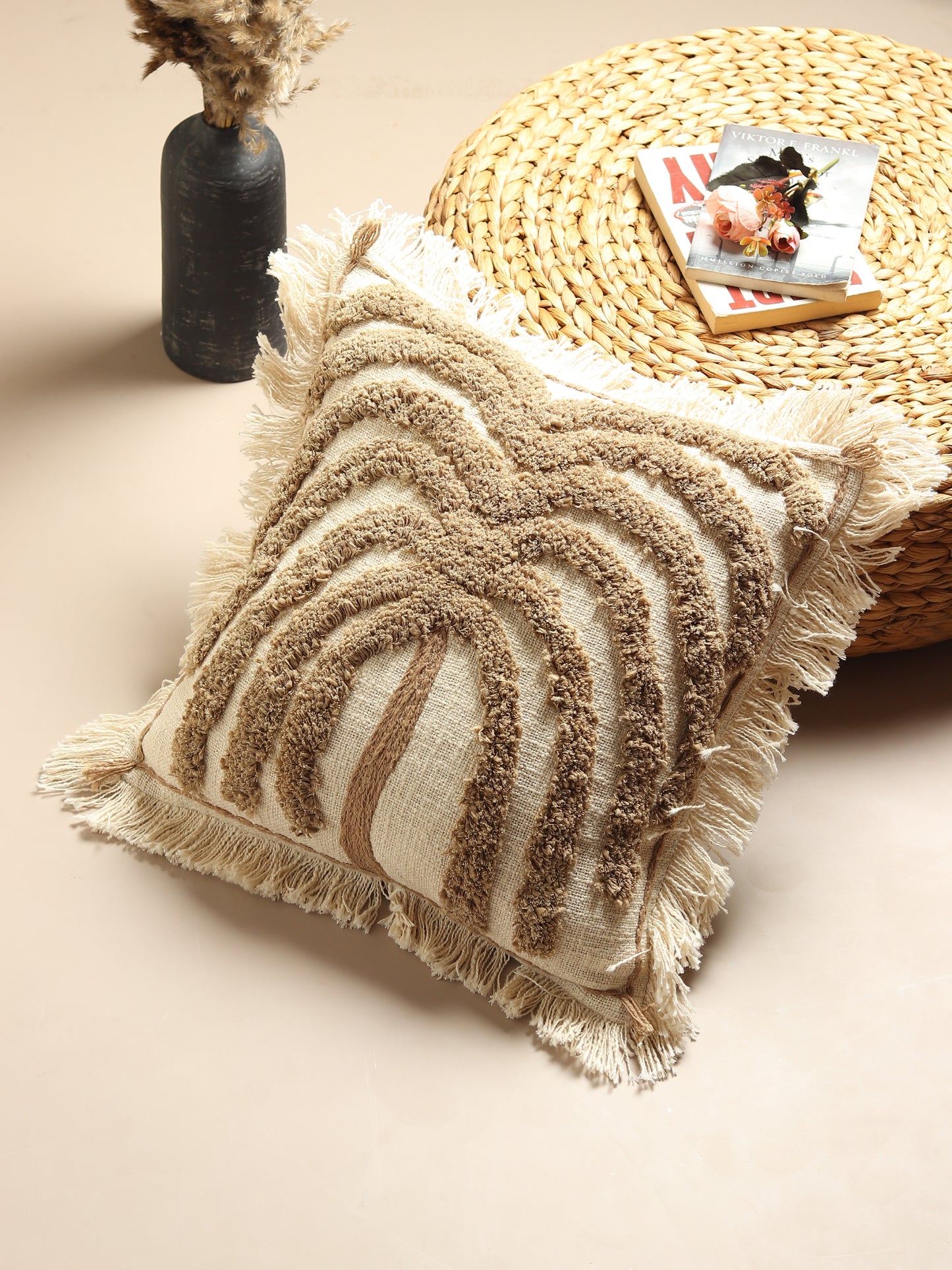 PALM SPRING  SQUARE CUSHION COVER