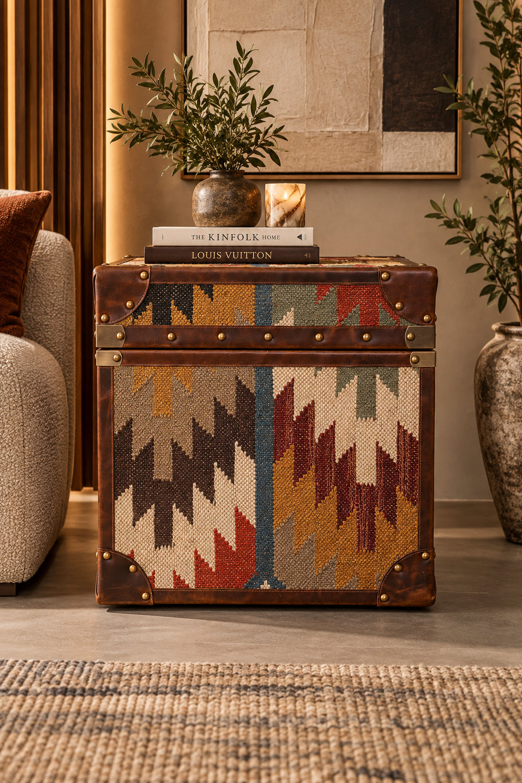Amer Kilim-Top Trunk