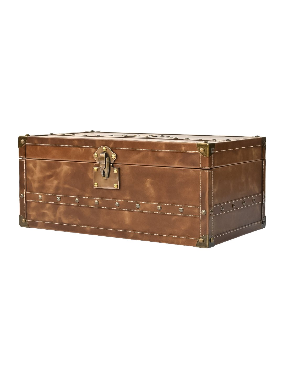 CORAL - LEATHER TRUNK - ART AVENUE