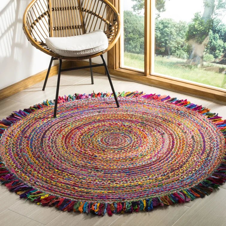 OUT - ROUND JUTE RUG - ART AVENUE