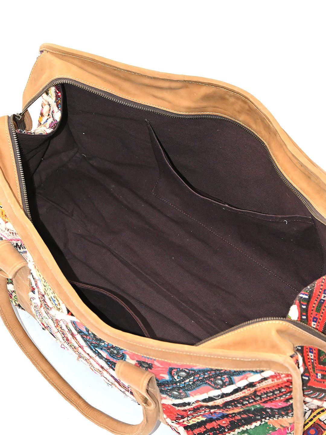 PORTICO - VINTAGE FABRIC PATCHWORK TRAVEL BAG - ART AVENUE