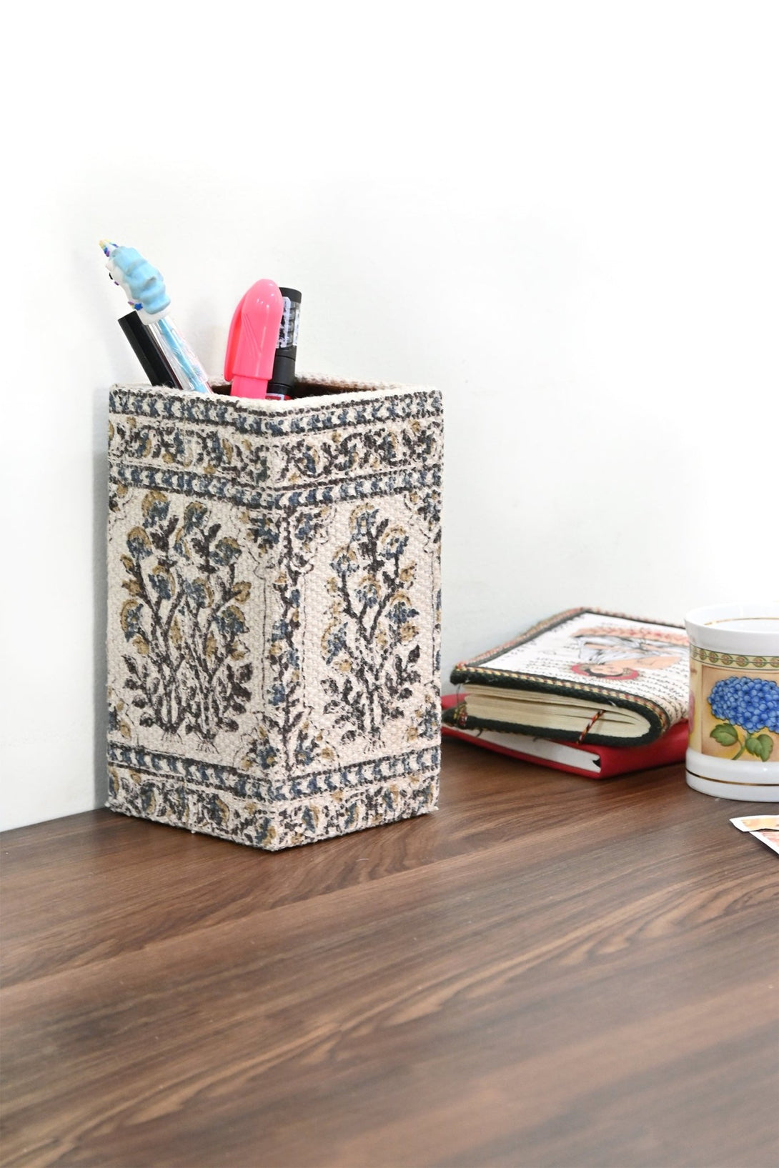 CYPRUS - COTTON PRINTED HOLDER FOR HOME & OFFICE - ART AVENUE