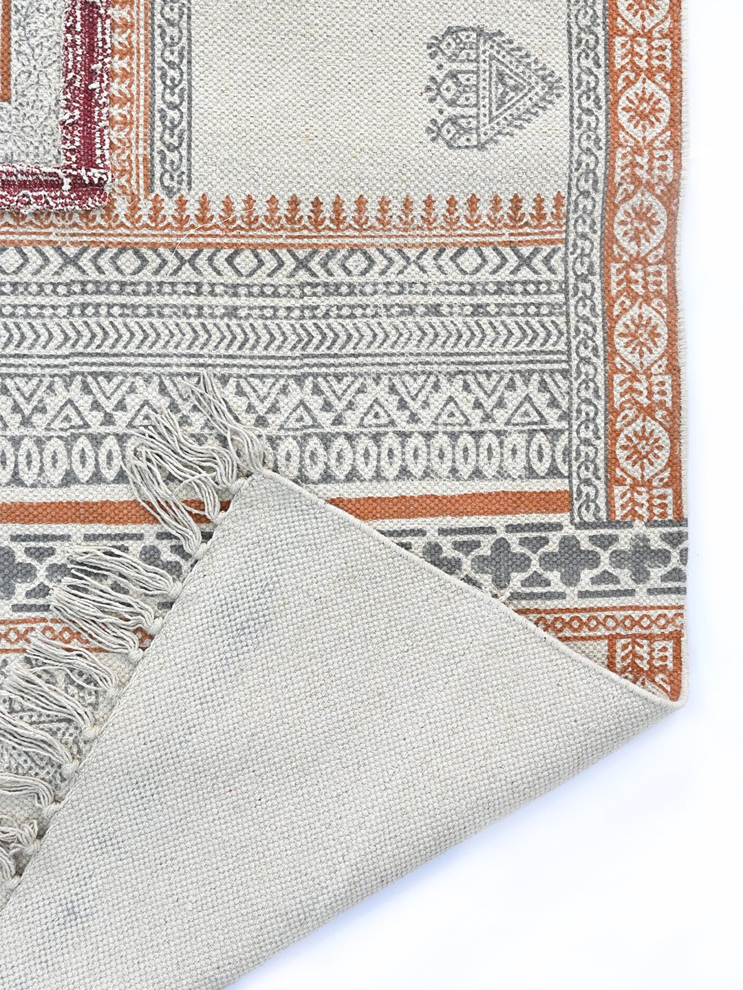LANCET - BLOCK PRINTED RUG - ART AVENUE