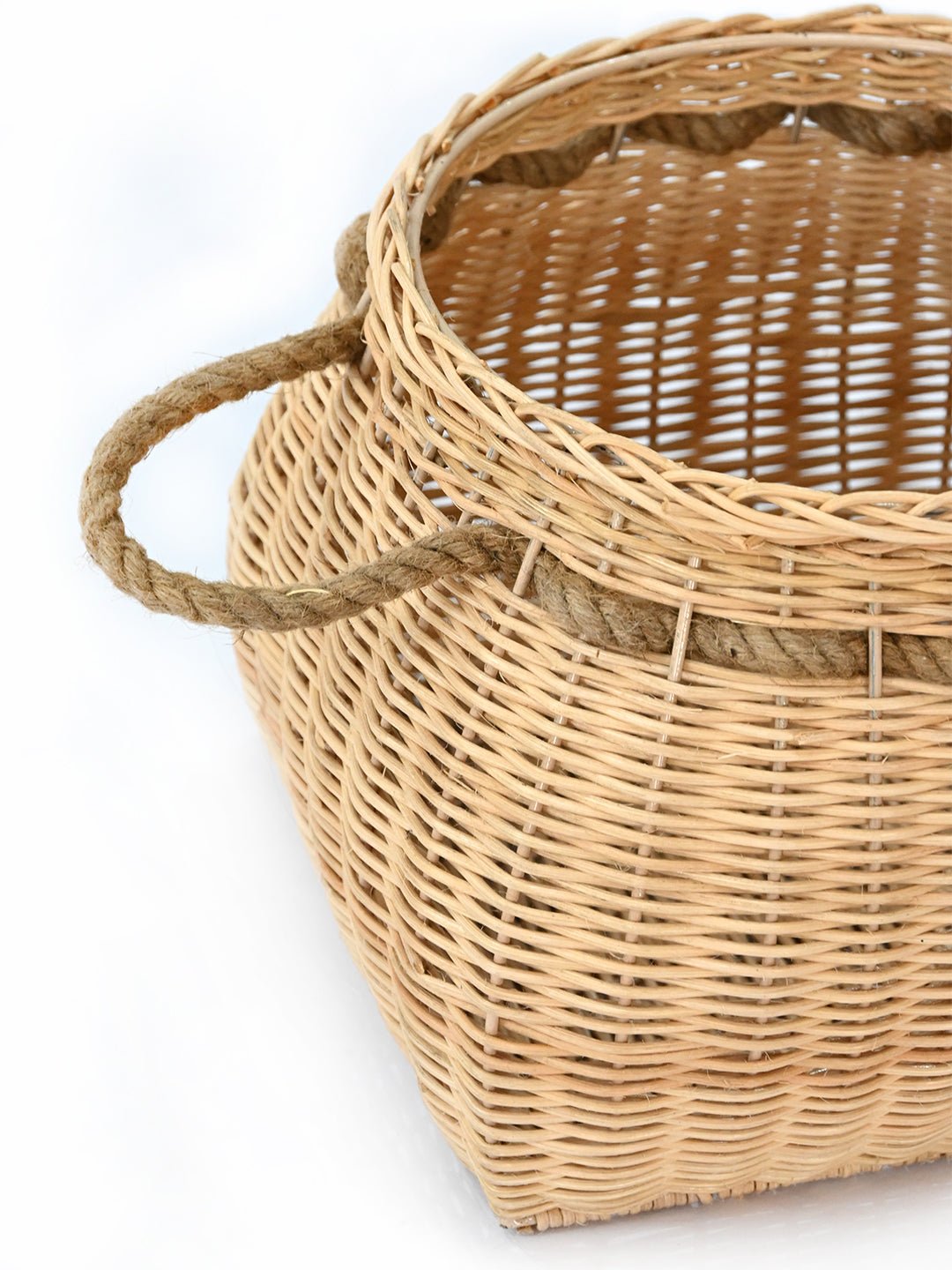 BRISBANE MULTIPURPOSE CANING & JUTE ROPE BASKET ART AVENUE