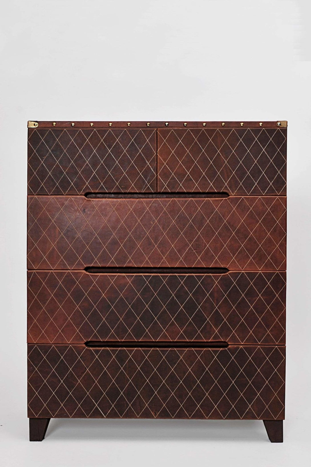 DYNASTY CHEST OF DRAWERS - LEATHER - ART AVENUE