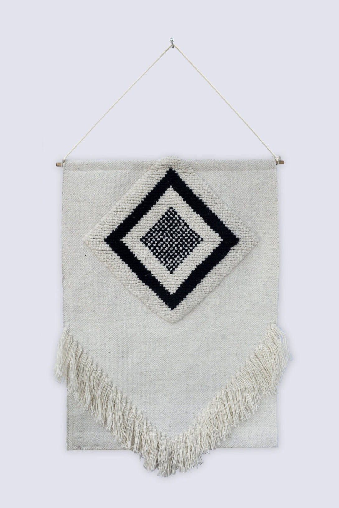SNOWY - WALL HANGING - WHITE - ART AVENUE