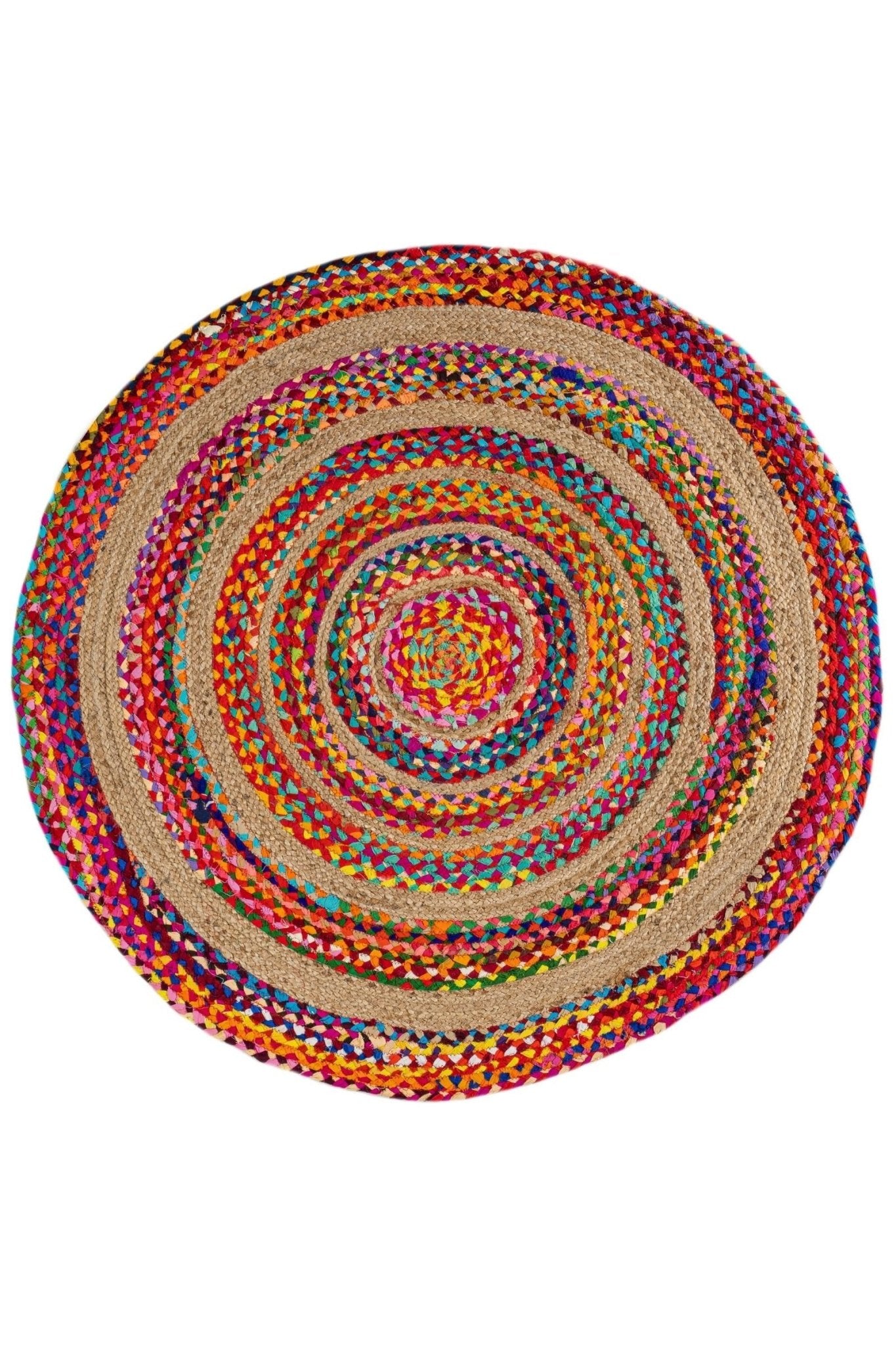 VIENNA - ROUND JUTE RUG – Art Avenue